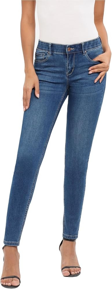 MetHera Women's Le Mel Classic Stretch Skinny Shaping Jeans | Amazon (US)