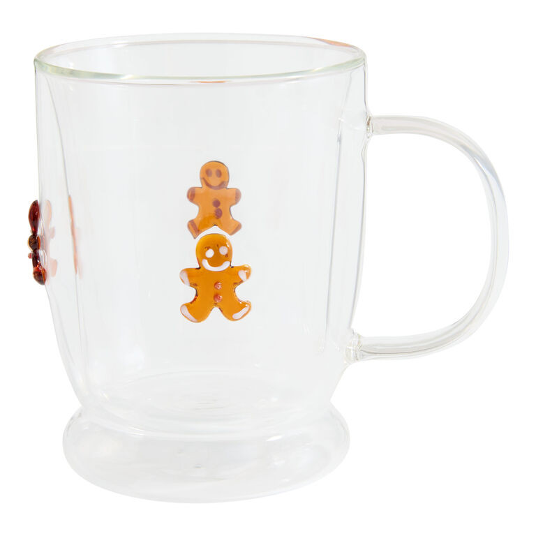 Charm Holiday Inlay Glass Mug | World Market