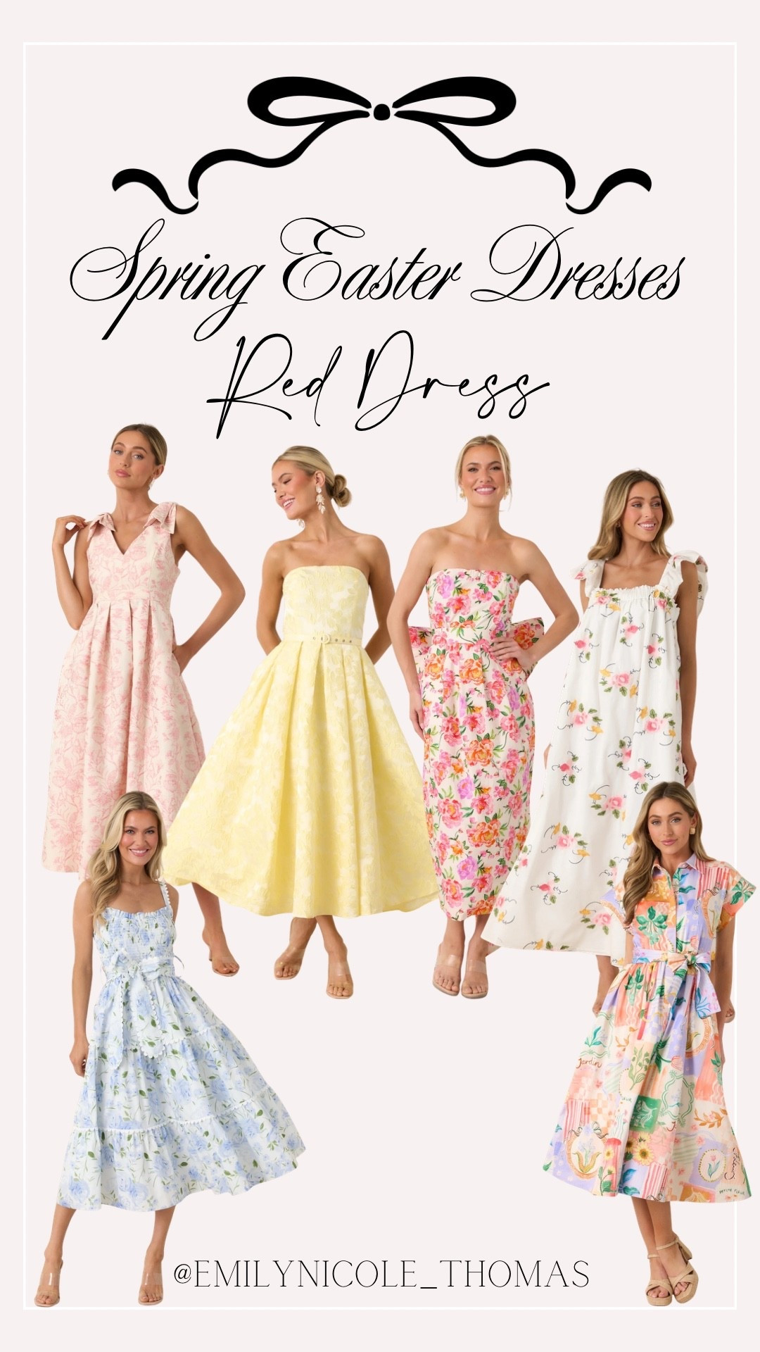 Easter dresses, spring dresses, Red Dress, floral dress, pink dress, yellow dress, midi dress

#LTKWorkwear #LTKSeasonal #LTKootd