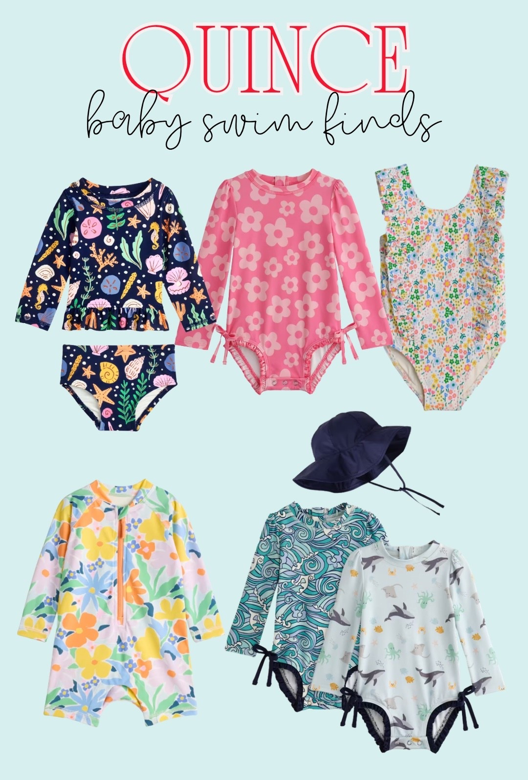 @Quince has the cutest bathing suits for babies and kids!!! 

#LTKSwim #LTKBaby