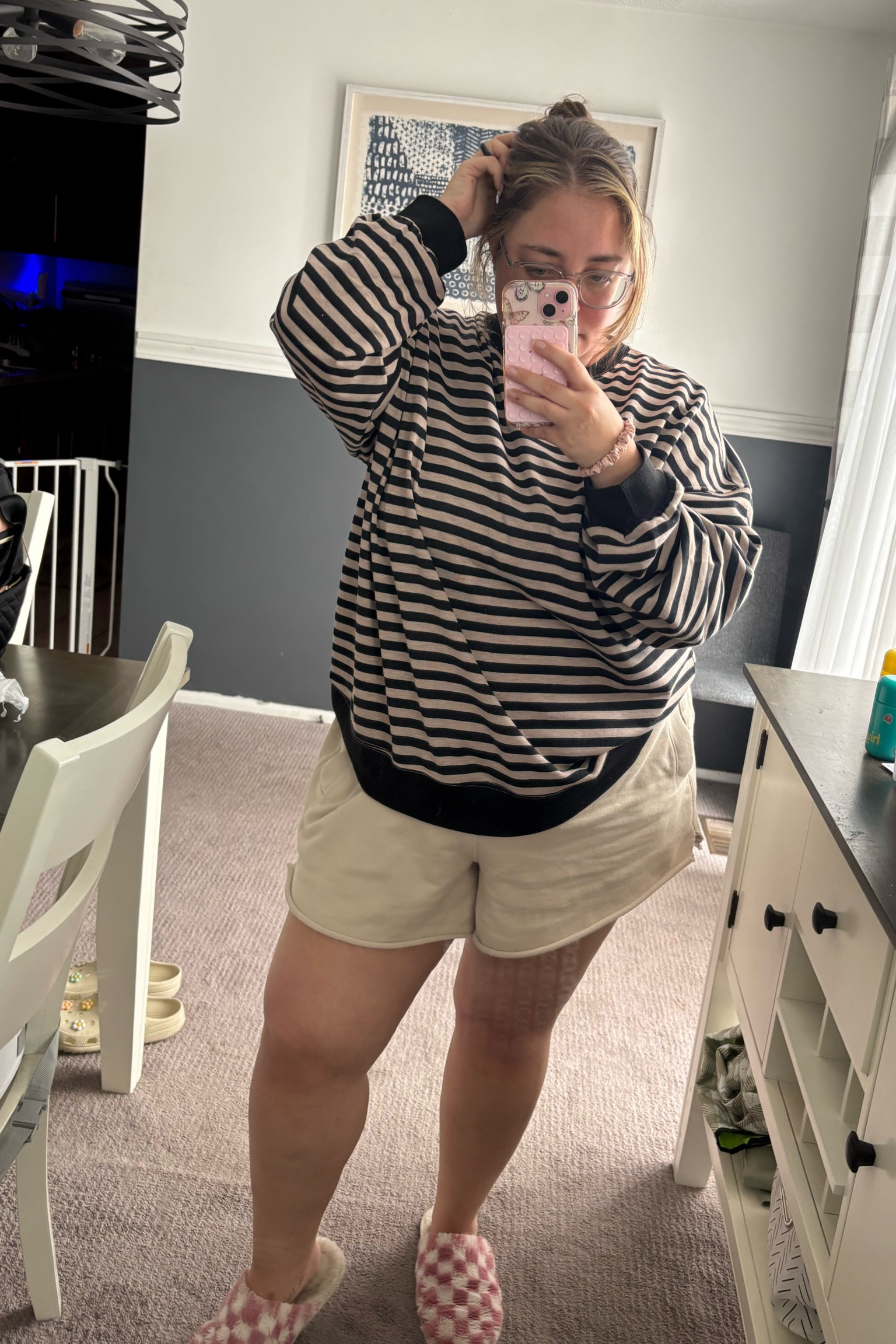 Postpartum stay at home mom comfy fit 

#LTKMidsize #LTKPlusSize #LTKBump