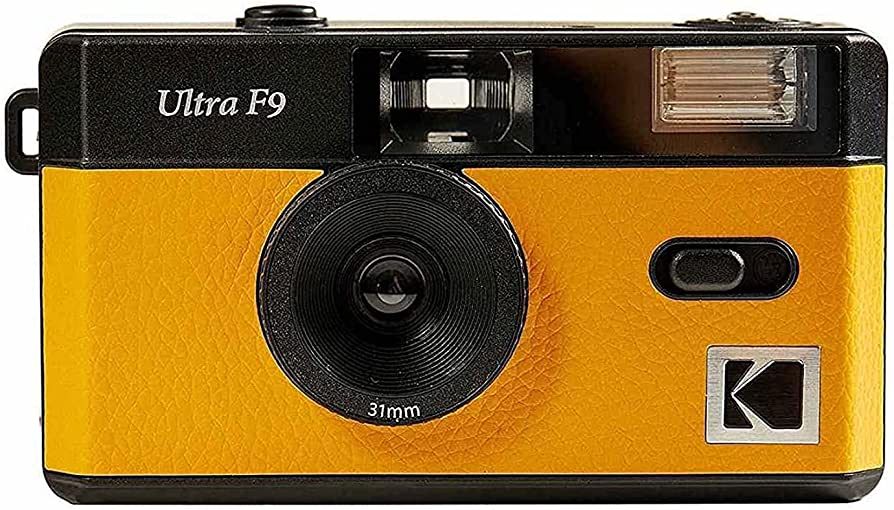 Kodak Ultra F9 Film Camera, Black x Yellow | Amazon (US)