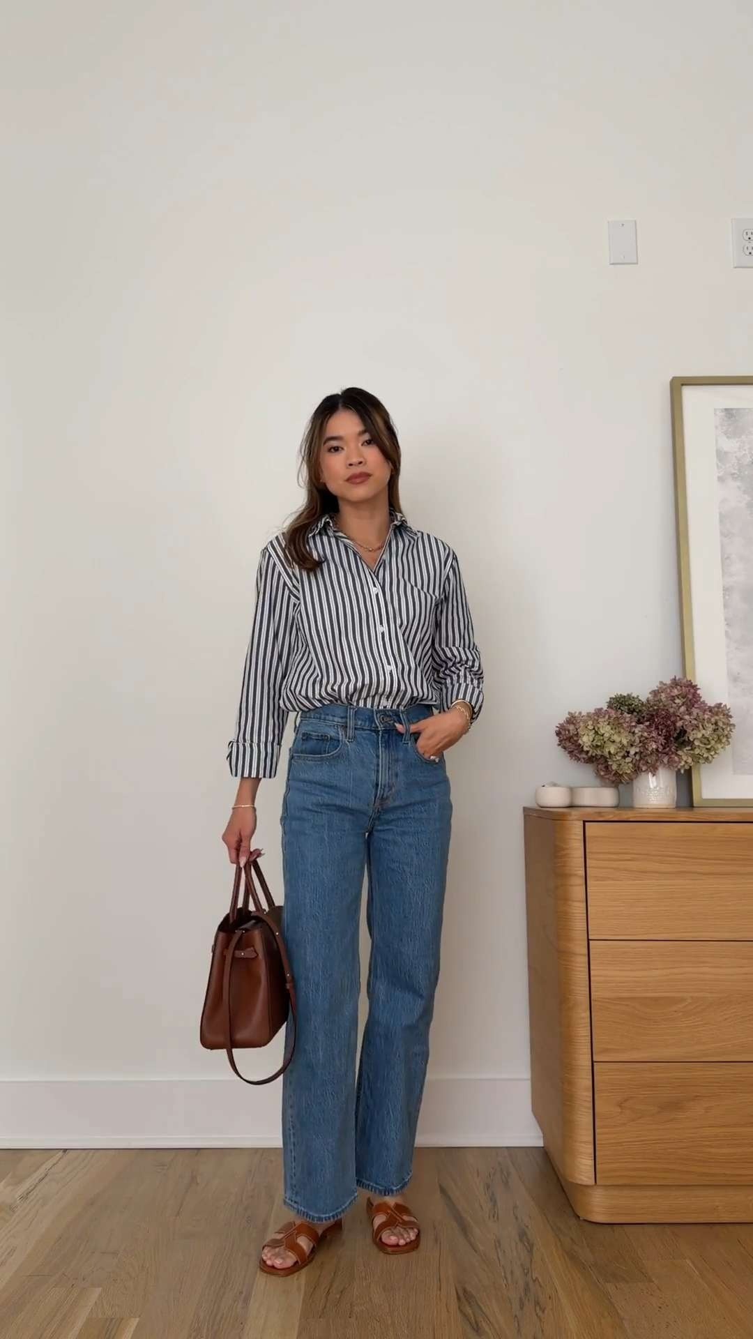 Sizing info:
•striped button up size XS 
•jeans size 23 extra short

petite fashion, get dressed with me, outfit inspiration, ootd, nashville outfit, Nashville influencer, petite style, vacation style, casual outfits, mom style, petite pants, spring outfits, spring outfit info, spring pants, spring outfit idea, spring top, spring bag, spring stripes, spring shoes, spring jeans, everyday jeans, abercrombie jeans

 @abercrombie 
@Quince 

#LTKPetite #LTKSeasonal #LTKootd