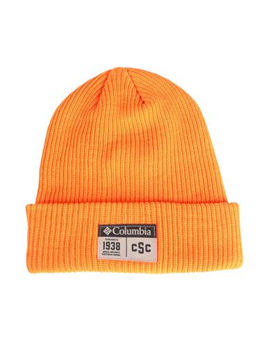Columbia Lost Lager Ii Beanie Hat Orange Size ONESIZE Recycled polyester | YOOX (US)
