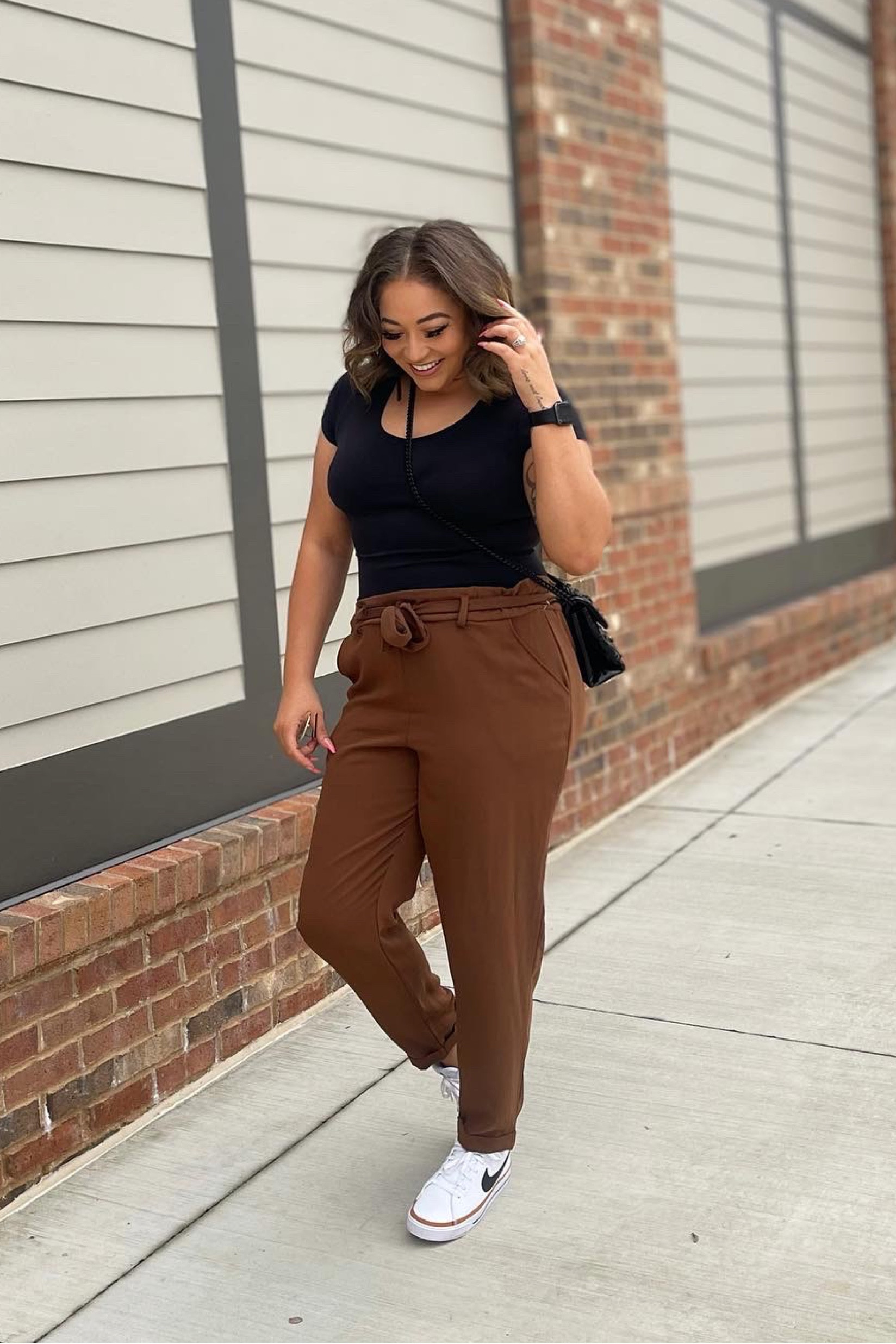 This is one of my favorite looks. A casual look that’s perfect for working at the office and/or shopping around the city for the day. Sneakers are my thing, so I love to switch them up with different looks. 

These bodysuits from Kohl’s have me HOOKED! Every color is a must have this spring/summer. 

#LTKworkwear #LTKshoecrush #LTKFind