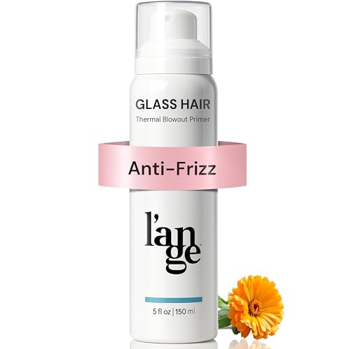 L'ANGE HAIR Glass Hair Heat Protectant Spray | Anti-Frizz Blow Dry Mist | Long Lasting Hold & Shine | Humidity Protection | Thermal Heat Protection Spray | Lightweight Blow Out Primer, 5 fl oz Bottle | Amazon (US)