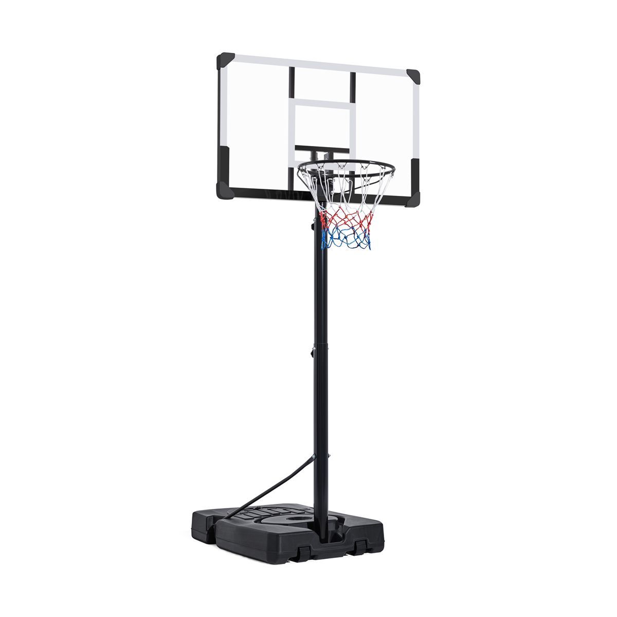 Yaheetech Portable Basketball Hoop System for Teens/Adults Black | Target