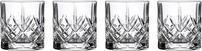 Marquis By Waterford Maxwell Tumblers Set of 4, 11 oz, Clear | Amazon (US)