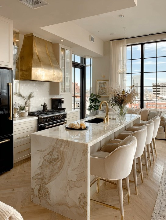 Want your kitchen island to look instantly high-end… without a renovation?

It comes down to three simple upgrades that completely transform the space.

Start with the gold kitchen faucet. This one detail alone shifts your kitchen from basic to elevated. It adds warmth, elegance, and that subtle luxury that instantly stands out.

Next, swap your standard bar stools for upholstered counter height chairs. Think ivory velvet, linen, or soft fabric dining-style seating. This is where comfort meets design—suddenly your kitchen island feels like a place to gather, not just a place to eat.

And finally, add contrast with a black and gold range or appliance. This is the piece that brings everything together. Without it, the space feels flat. With it, your kitchen becomes bold, balanced, and beautifully designed.

This combination—gold, ivory, and black—is one of the most timeless and impactful ways to elevate a modern kitchen.

✨ We’ve curated multiple options for gold faucets, upholstered bar stools, and statement appliances—shop below and create your upgraded kitchen island.

#KitchenDesign #ModernKitchen #HomeUpgrade 

 #LTKHome