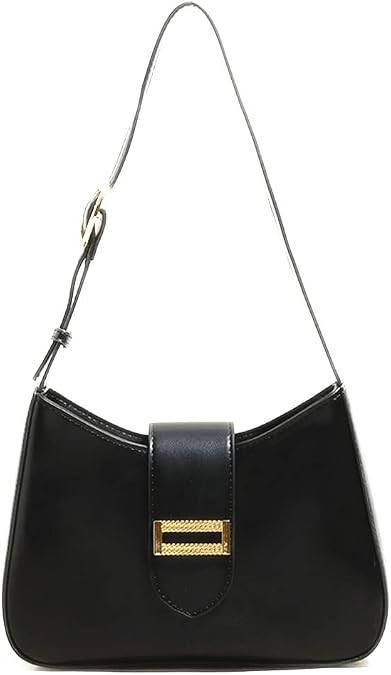 Classic Shoulder Bag,Retro Small Purse,Tote Bag for Women with Zipper Closure | Amazon (US)