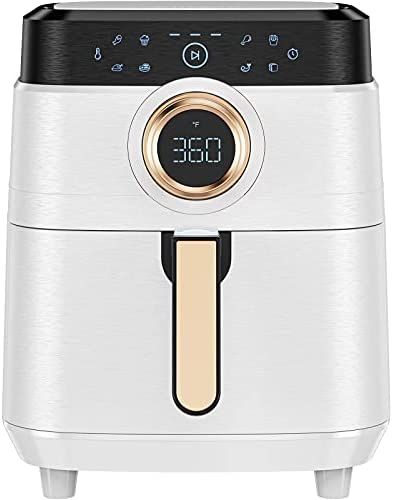 Air Fryer, Airfryer Oven Large Air Fryer 1700W 8-in-1 with Touch Screen Air Fryers Detachable Dis... | Amazon (US)