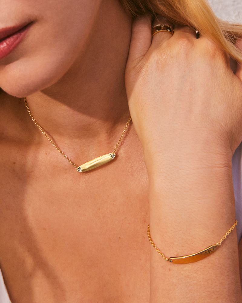 Tinsley 18k Gold Vermeil Pendant Necklace in White Topaz | Kendra Scott | Kendra Scott