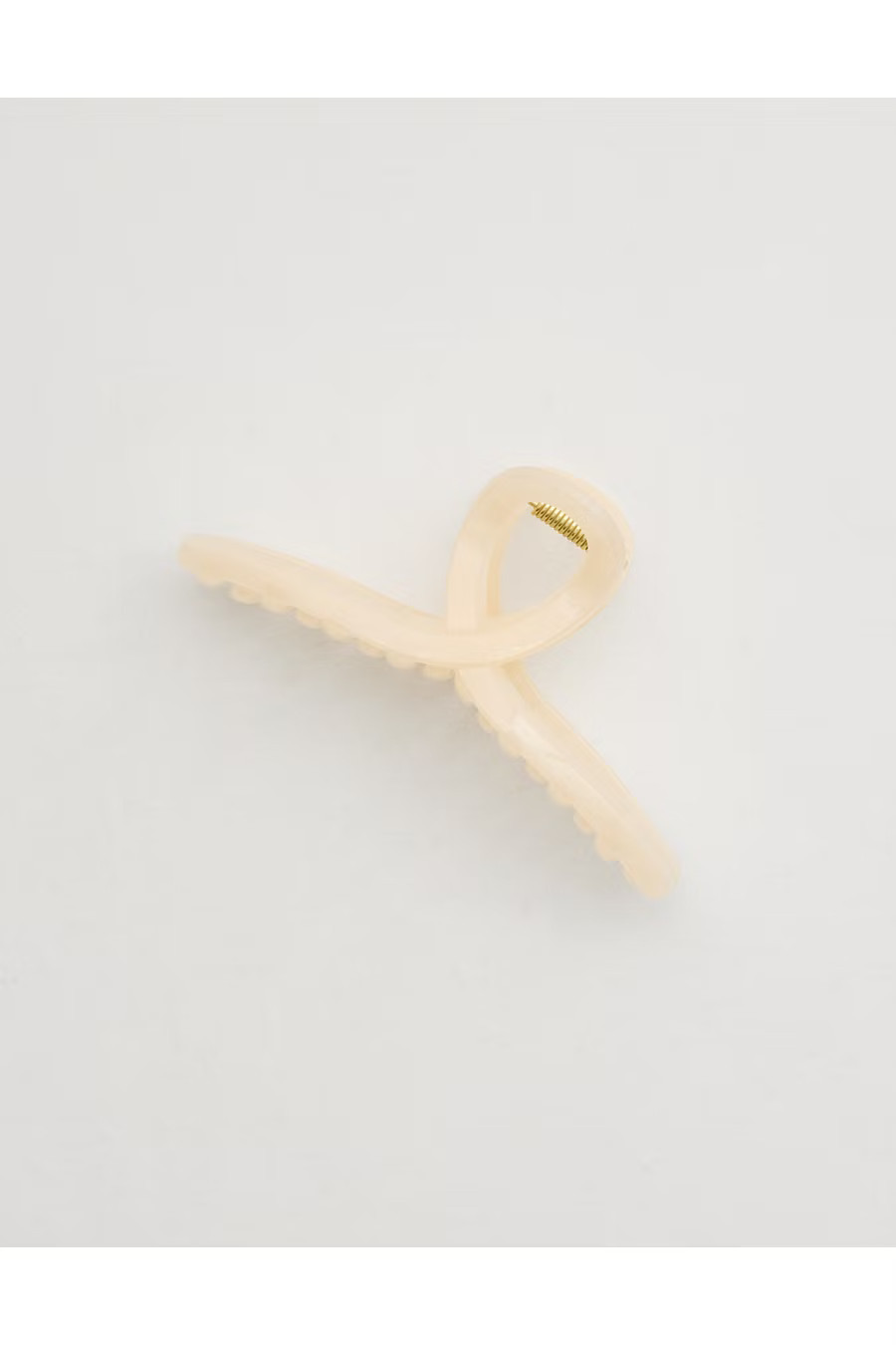 Aerie Loop Claw Clip Women's Natural One Size | American Eagle Outfitters (US & CA)