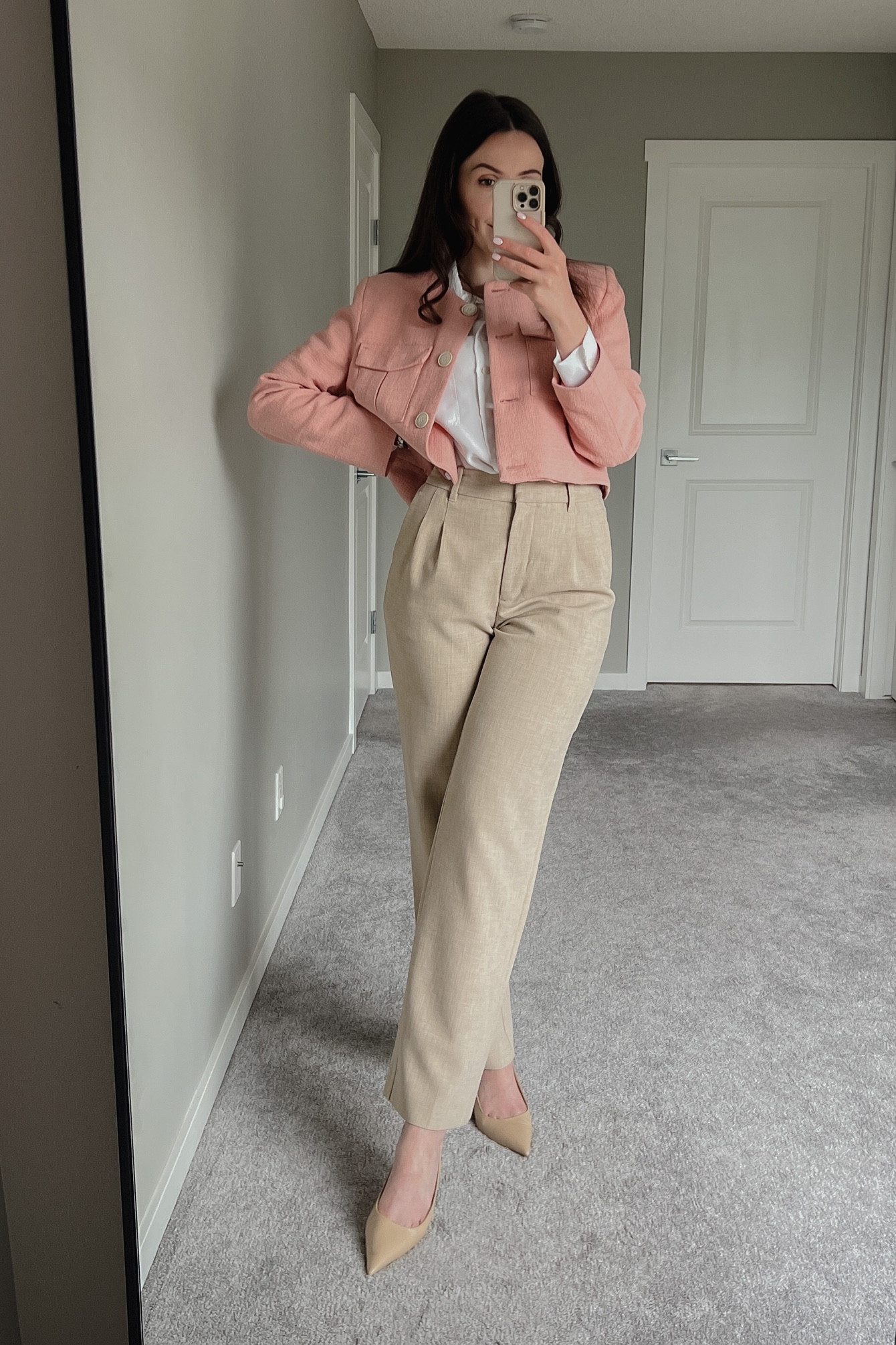 Love this combo for the office 🌸☕️

#LTKworkwear