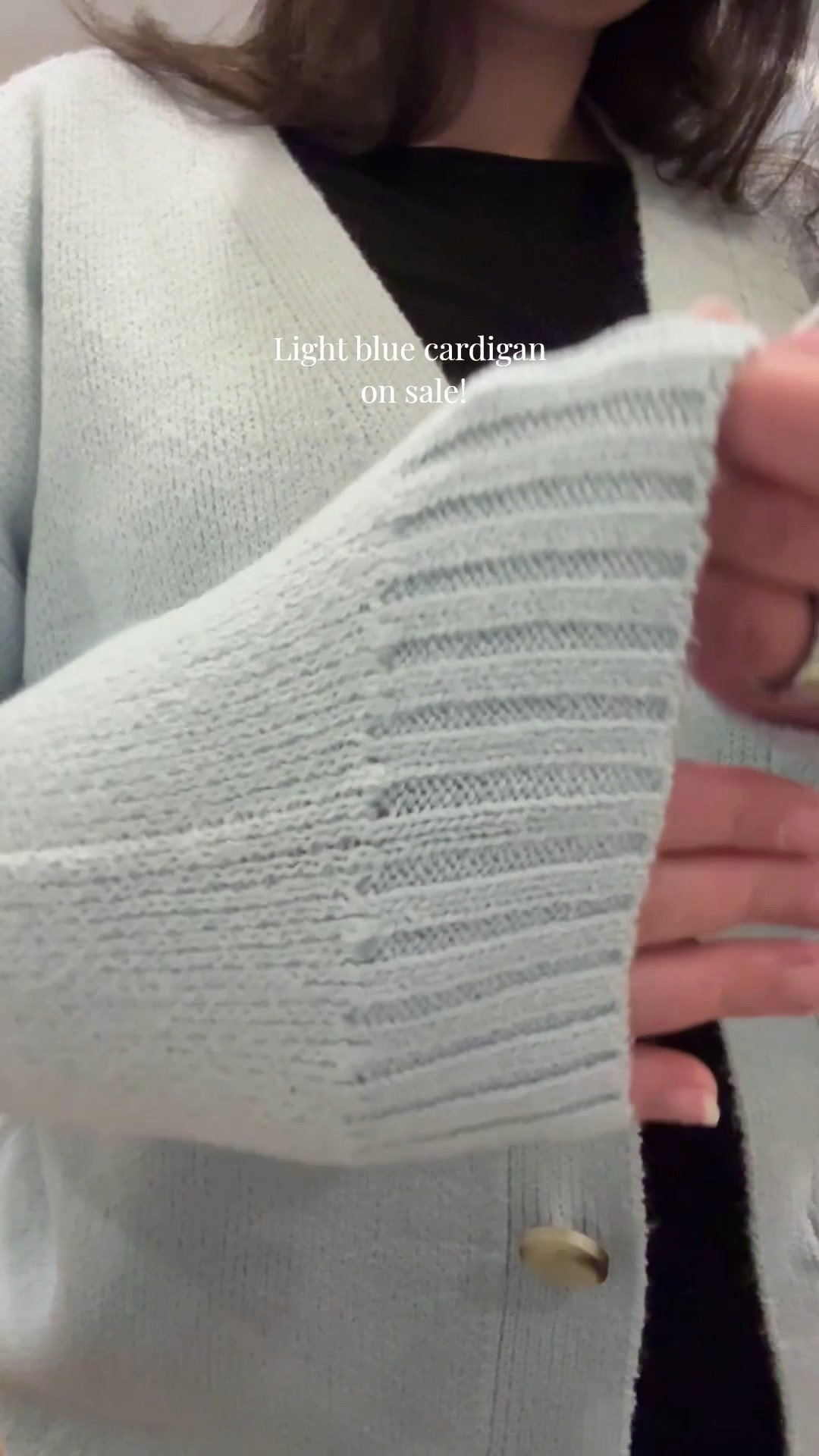 Size medium (8-10) in Blue, and for reference I’m typically 8-12 in jeans.

Stretchy and soft, this comfy cardigan is a perfect budget friendly layering piece!!
🤍 it’s a very light blue color 🩵 
I had this in my cart, and then I got the notification that it went on sale!! Some colors and sizes are already out of stock, so  if you’re a cardigan girlie, teacher, or just adding to your spring and transitional clothing, grab it while you can! 🌸

Teacher outfits, mom outfits, easy work layers, spring closet updates, clearance alert, sale alert, mom looks for less, light blue cardigan, soft girl aesthetic, plus size cardigan, midsize cardigan 

#LTKSaleAlert #LTKWorkwear #LTKMidsize