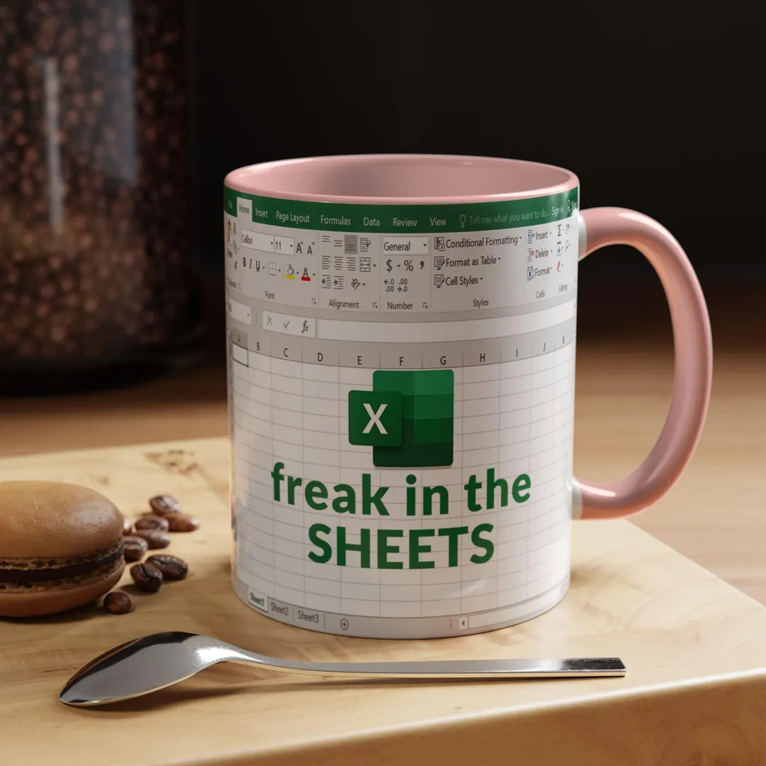Freak in the Sheets Mug, Freak in the Sheets Excel Mug - Ceramic Mug 11oz. Freak in the Sheets, G... | Etsy (US)