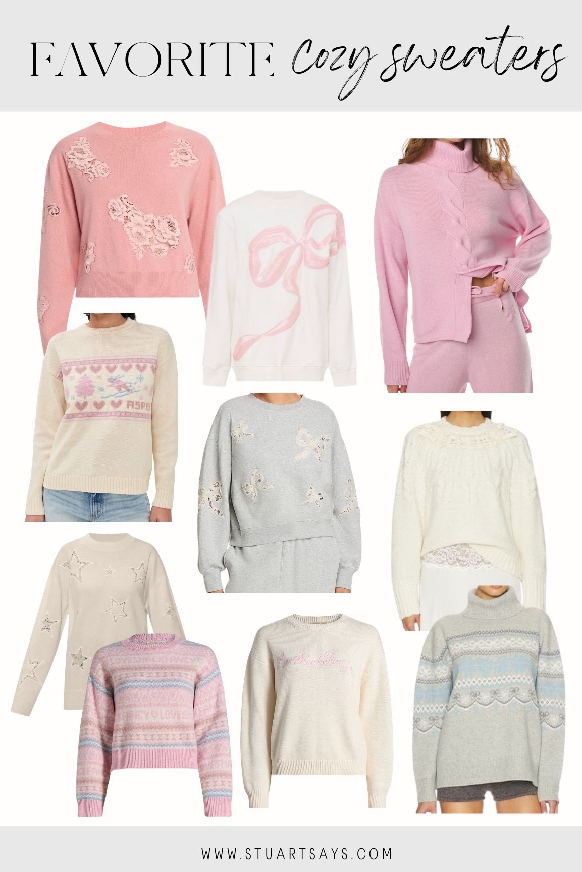 Favorite cozy sweaters! 

#LTKgrwm #LTKootd