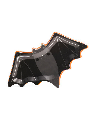 Set Of 12 Bat Shaped Plates | TJ Maxx