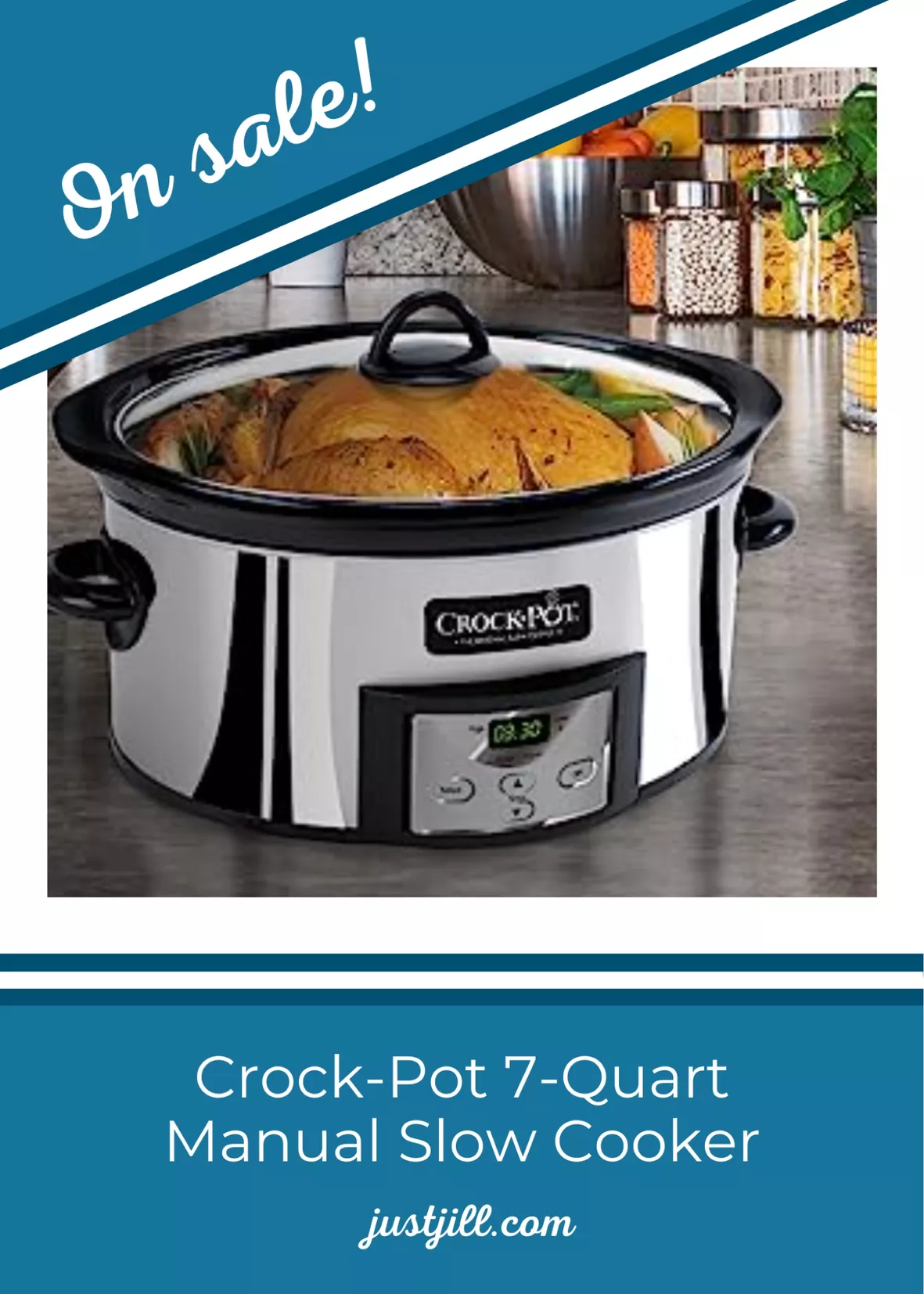 Crock-Pot 7 Quart Oval Manual Slow … curated on LTK