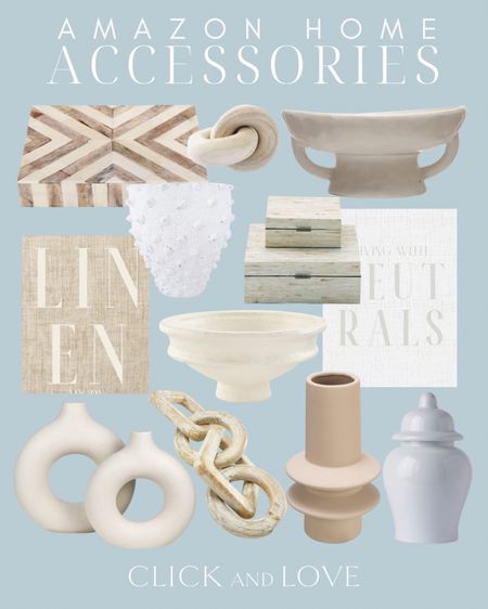 Accessories from Amazon ✨ mix and match to style your coffee table or bookcase! 

Bookcase decor, coffee table decor, entryway decor, living room decor, neutral home decor, accessories, decorative accessories, vase, chain link, coffee table books, decorative box, budget friendly home decor, accessories under 50, home decor under 50, Interior design, look for less, designer inspired, Amazon, Amazon home, Amazon must haves, Amazon finds, amazon favorites, Amazon home decor, Amazon furniture #amazon #amazonhome



#LTKhome #LTKfindsunder50 #LTKstyletip
