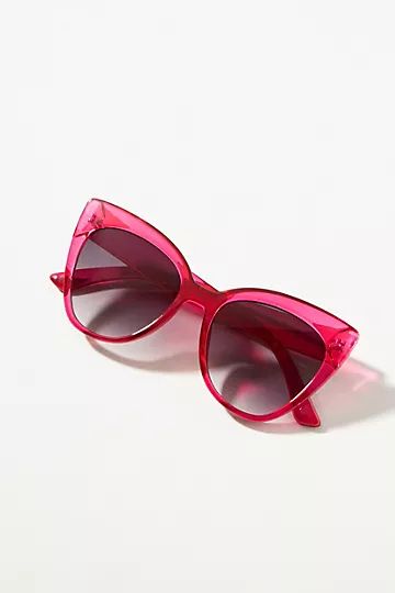 Two-Toned Cat-Eye Sunglasses | Anthropologie (US)