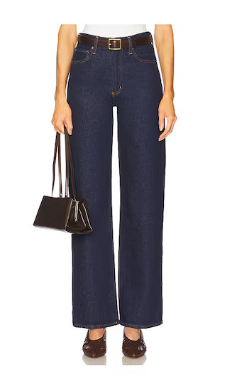 Harper Mid Rise Relaxed Straight Jeans in Reissue | Revolve Clothing (Global)