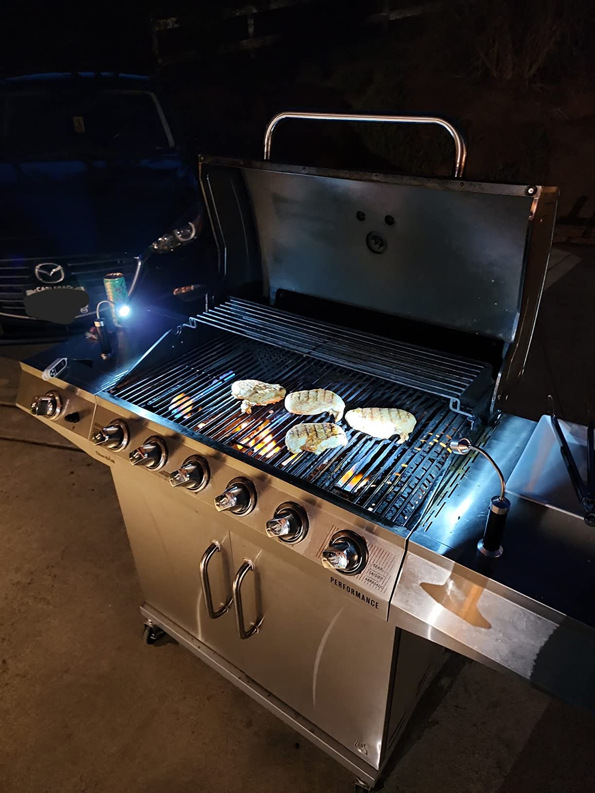 KOSIN Barbecue Grill Light Magnetic Base Super-Bright LED BBQ Lights-360 Degree Flexible Goosenec... | Amazon (US)