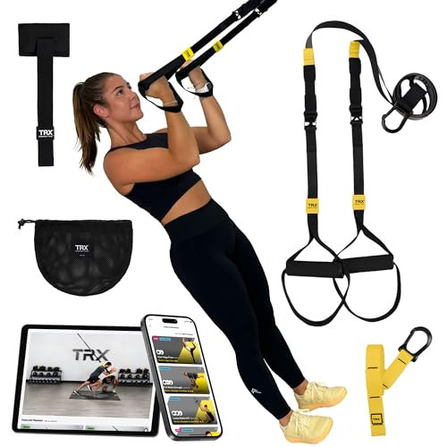 TRX GO Suspension Trainer, At Home, Portable Gym Workout, For Strength Training, Full Body Exercise Equipment | Amazon (US)