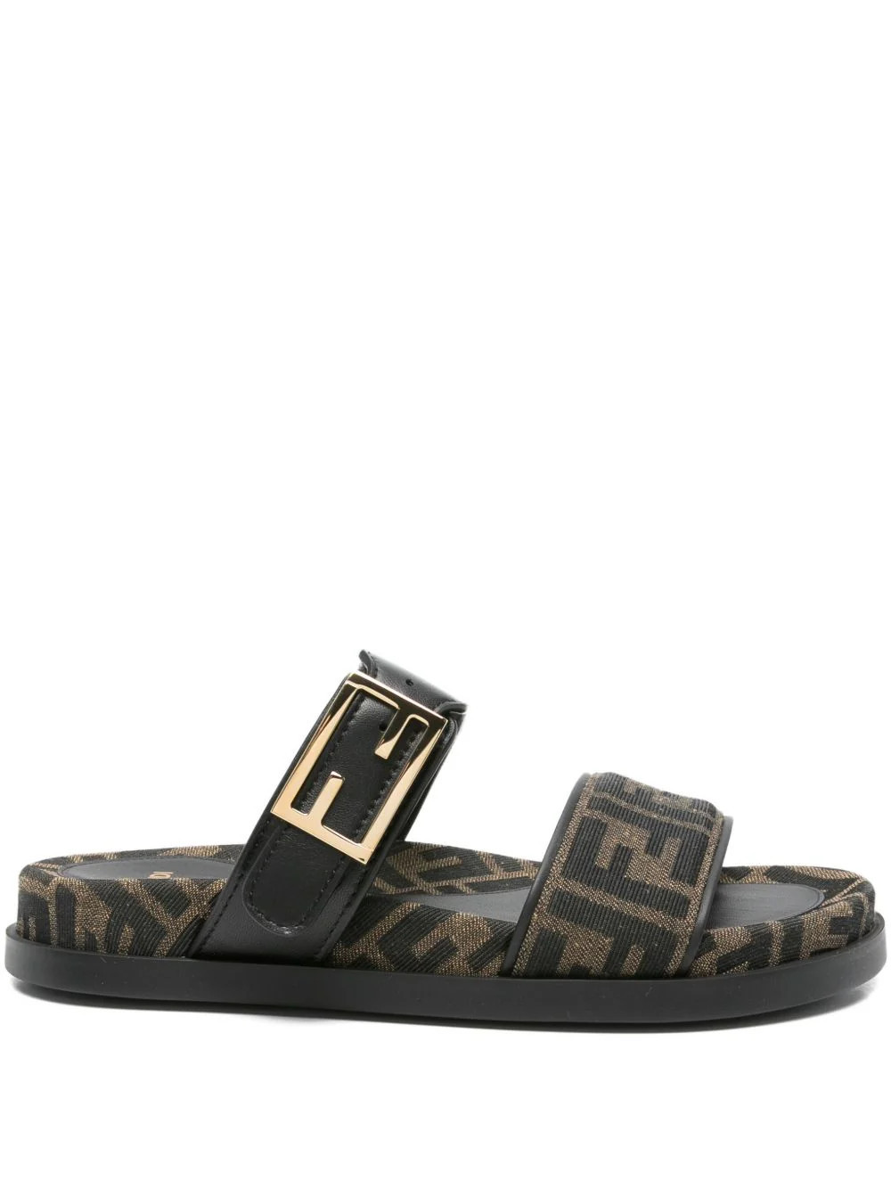 Fendi Feel Leather Sandals | Wanan Luxury (ES)