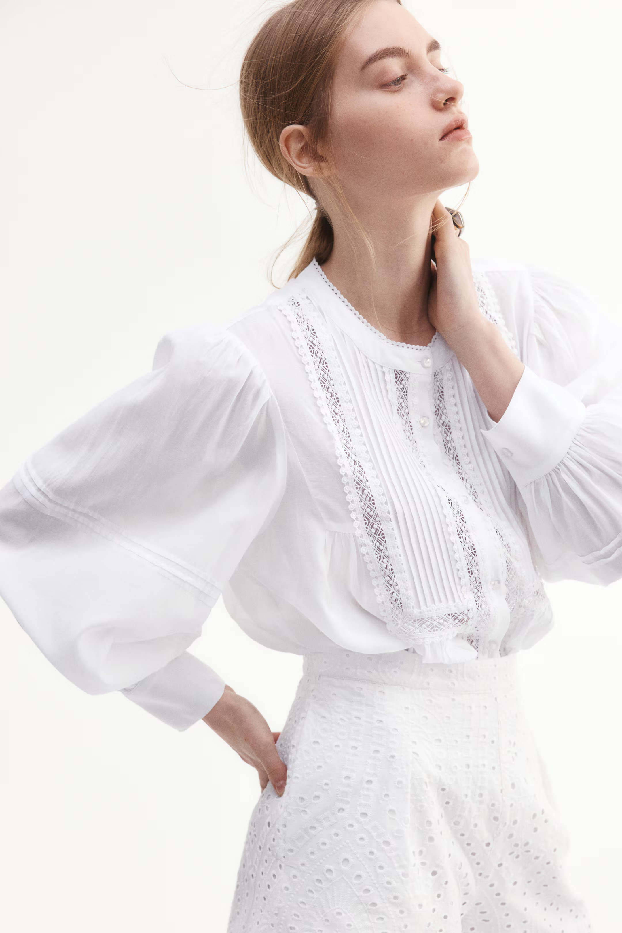 Decorative Pleat Blouse | H&M (AU)