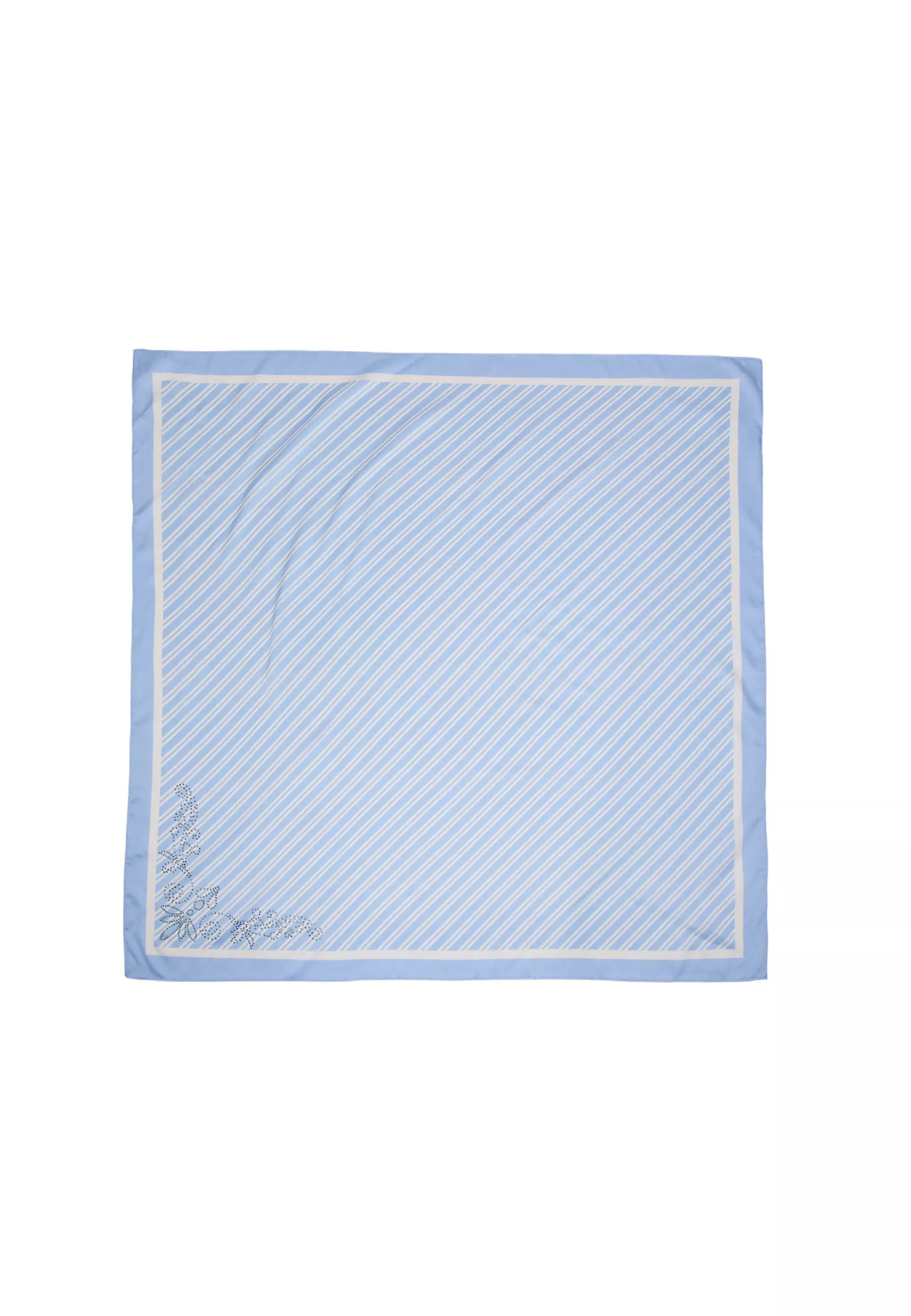 Foulard à rayures diagonales avec détails - Foulards et écharpes femme | Stradivarius France | Stradivarius (FR)