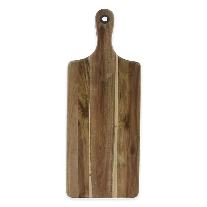 CraftKitchen™ 6.5-Inch x 13.5-Inch Chop/Prep/Serve Acacia Wood Cutting Board in Brown | Bed Bath & Beyond