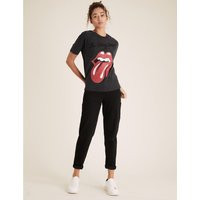 Pure Cotton The Rolling Stones T-Shirt grey | Marks & Spencer IE