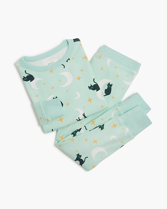 Girls' long-sleeve cat sleep set | J.Crew Factory