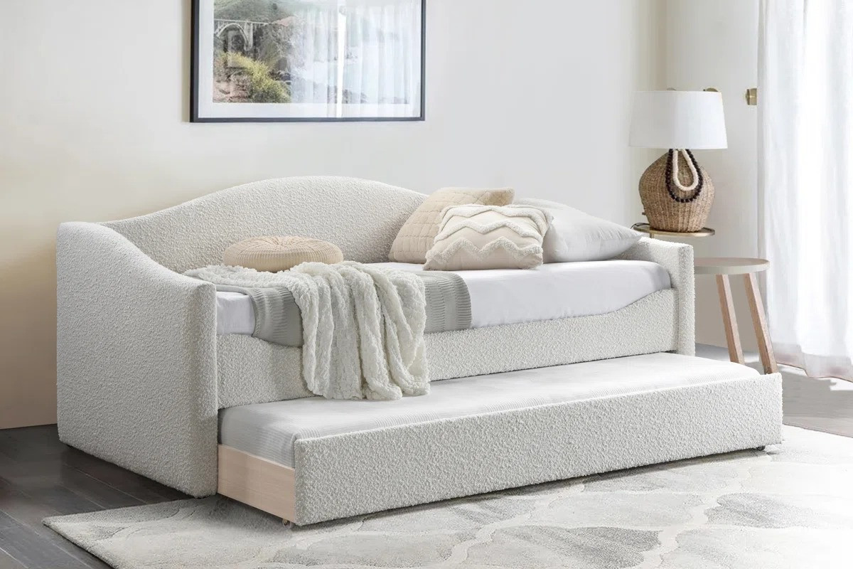Dreamy corners start with the perfect daybed 🤍 From cozy boho daybeds to sleek modern minimalist styles, these Birch Lane finds are everything your space needs. Think effortless lounging, guest-ready comfort, and aesthetic upgrades all in one. Obsessed with daybeds with trundle for that extra functionality without compromising on style ✨ Whether it’s for your living room, bedroom, or a sunlit nook—these picks are giving comfort meets design goals.

#BirchLaneFinds #DaybedStyle #BohoHomeDecor #ModernMinimalist #HomeAesthetic #NeutralHome #CozyLiving #InteriorInspo #HomeRefresh #LivingRoomInspo #BedroomGoals #DaybedDecor #TrundleBed #FunctionalFurniture #SmallSpaceLiving #MinimalHome #BohoChicDecor #HomeStyling #LTKHome #LTKFinds #LTKStyle #AestheticHome #HomeInspoDaily #ModernLiving #CozyCorner 

 #LTKSeasonal #LTKHome #LTKSaleAlert