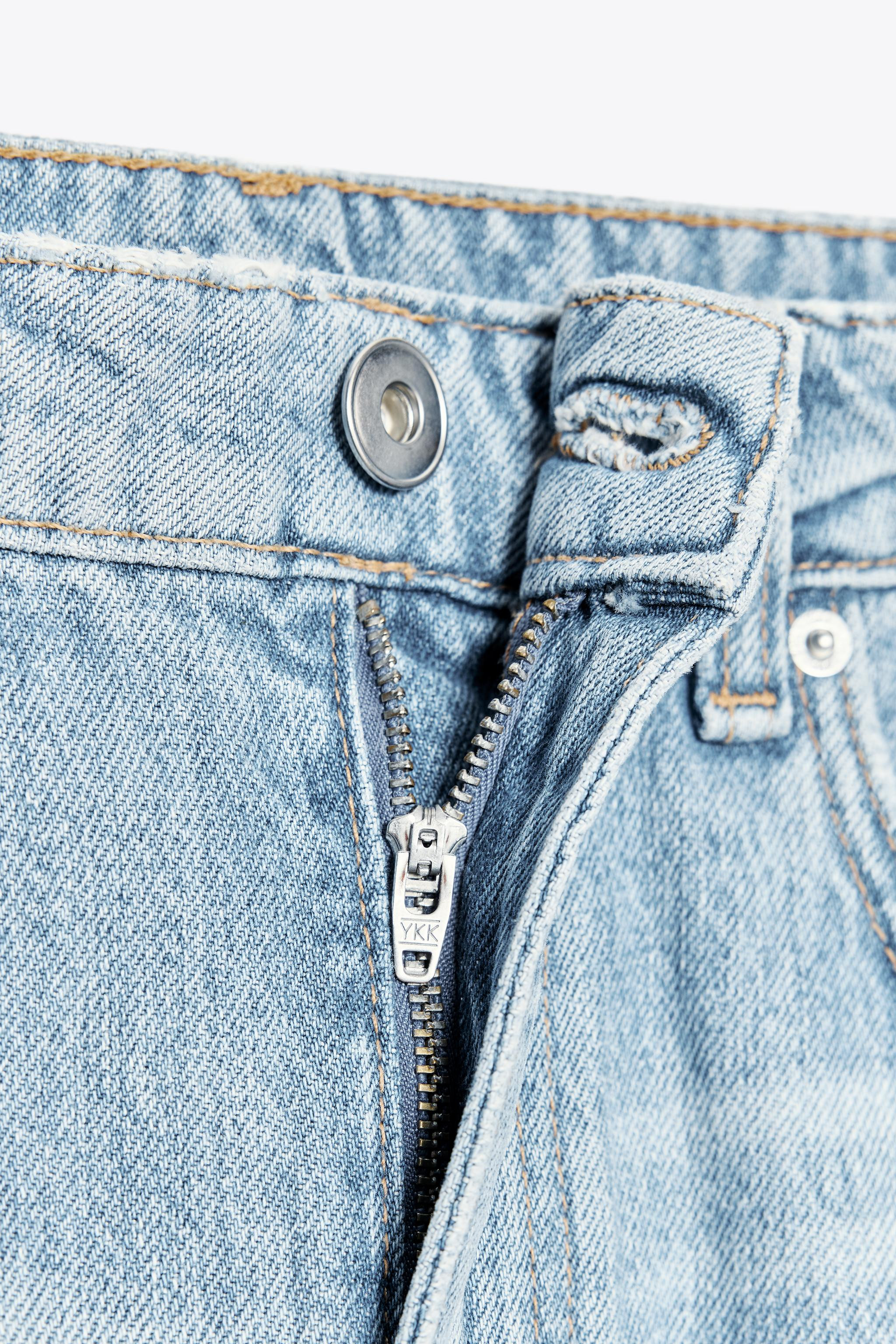 TRF BAGGY BALLOON MID-WAIST JEANS | Zara UK