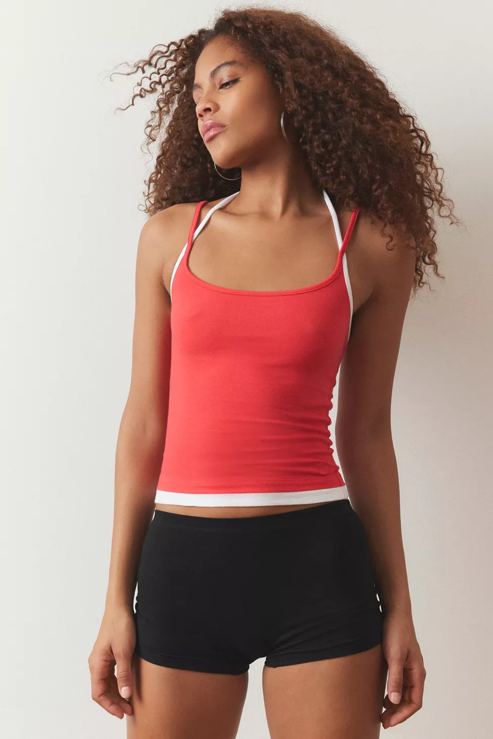 Out From Under Cotton Compression Layered Cami | Urban Outfitters (US and RoW)