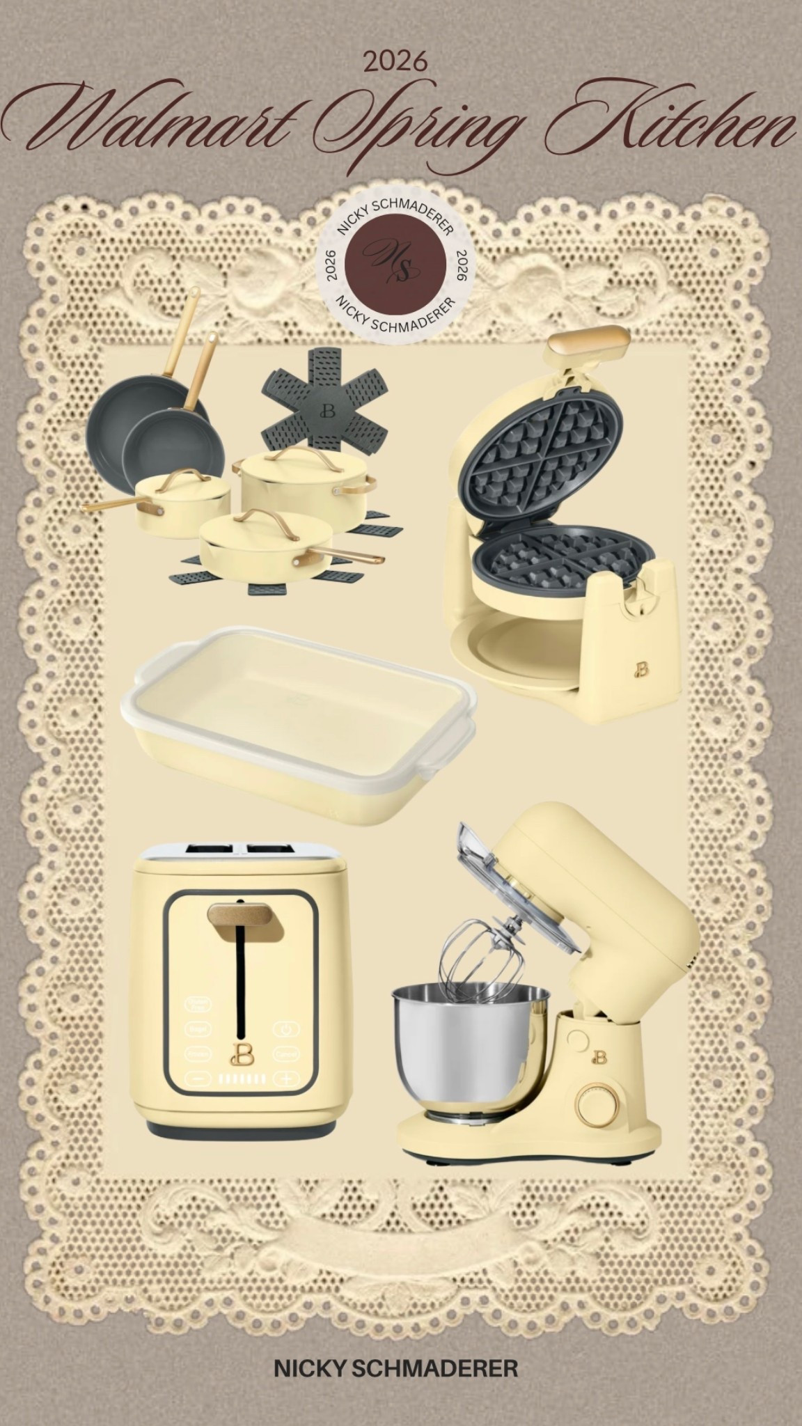 Walmart spring kitchen 
Butter yellow appliances 
Kitchen gadgets 


#LTKfoodie #LTKHome #LTKSeasonal