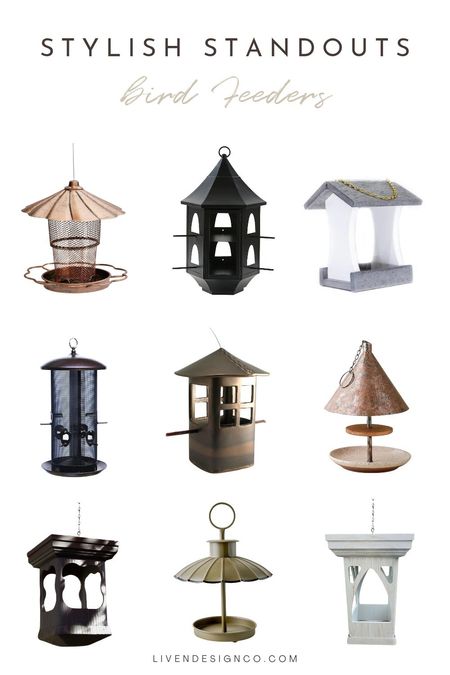 Bird feeder. Copper bird feeder. Garden gift. Patio decor. Black bird feeder. 

#LTKHome #LTKSeasonal #LTKStyleTip