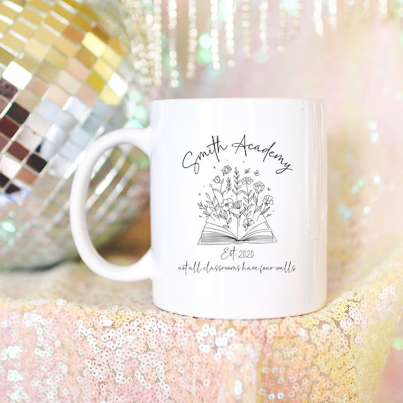 Custom Homeschool Mug with Custom Alternative School Name Gift for Homeschool Mom Mama Personaliz... | Etsy (US)