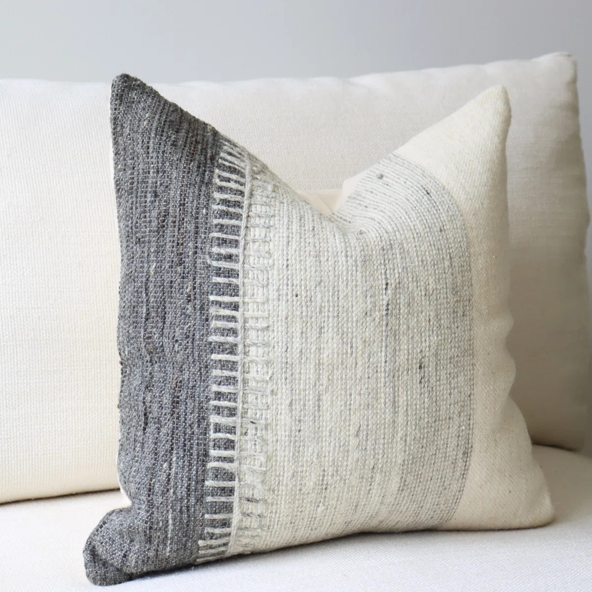 Wool and Cotton Pillow Cover | Wayfair North America