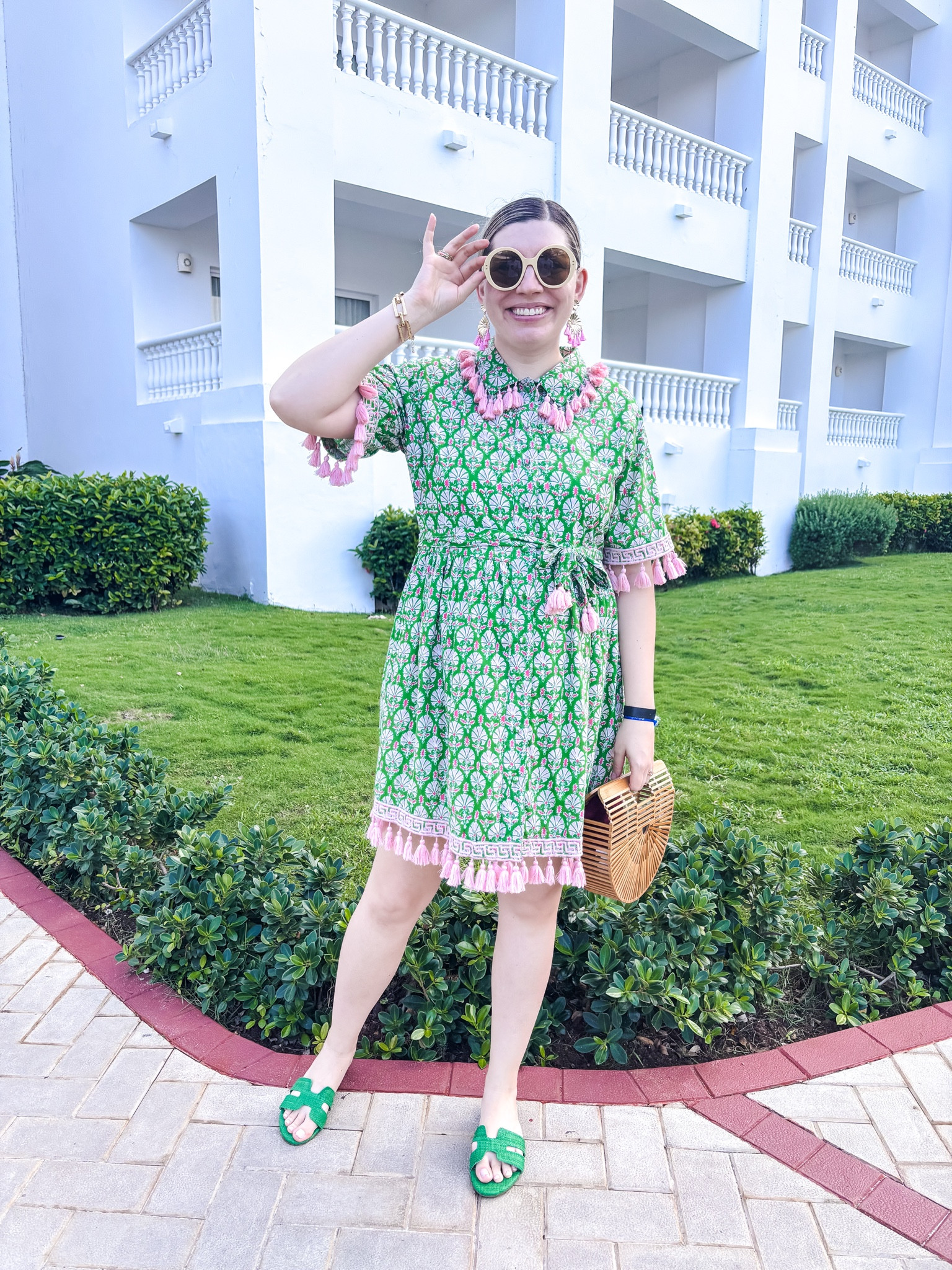 The perfect breakfast fit. 

Dress is from Elizabeth Wilson, it is from a past season, but I’ve linked some current faves! 

#LTKBump #LTKTravel #LTKItBag