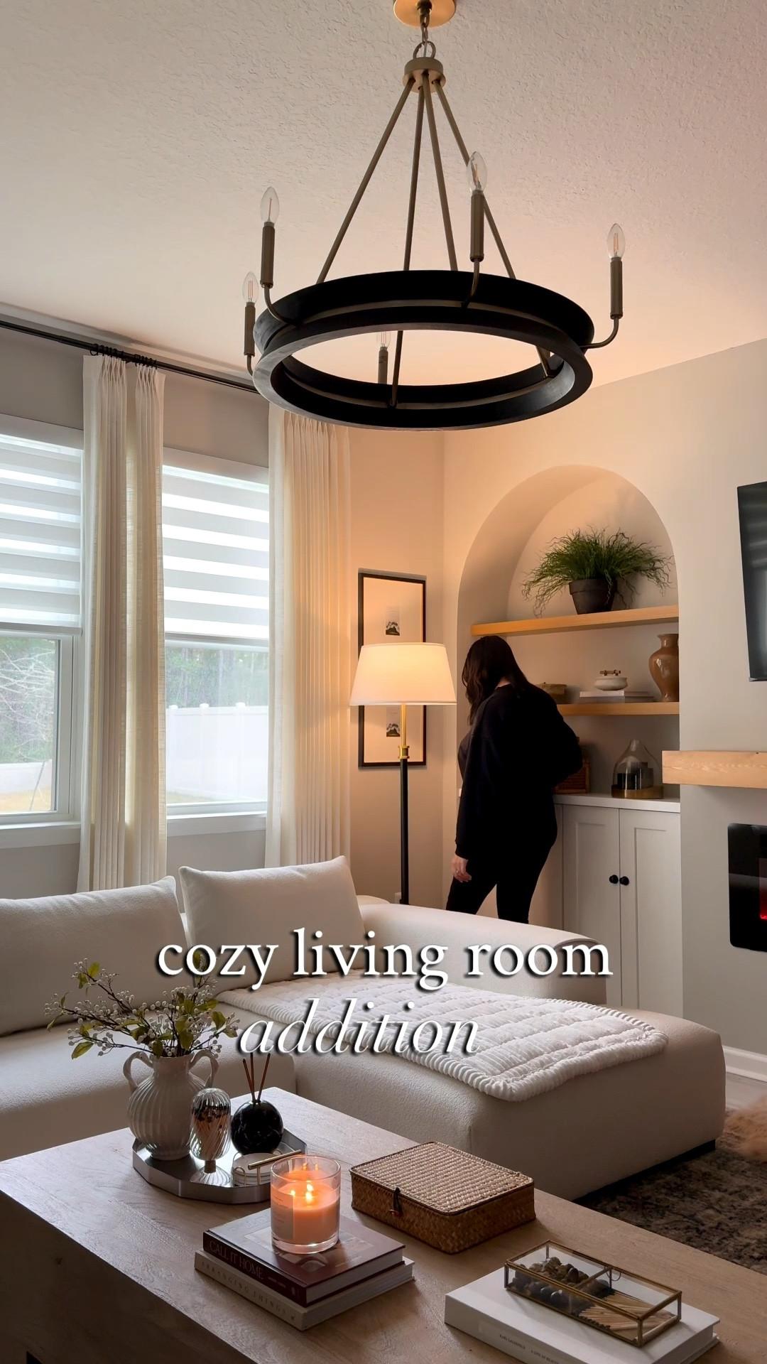 Gorgeous designer inspired floor lamp- currently on sale! 😍😍 

Floor lamp, Amazon home finds, Amazon lamps, designer inspired home finds, simple corner styling, shelf decor, living room decor, bedroom lamp, reading corner 

#LTKSeasonal #LTKSaleAlert #LTKHome