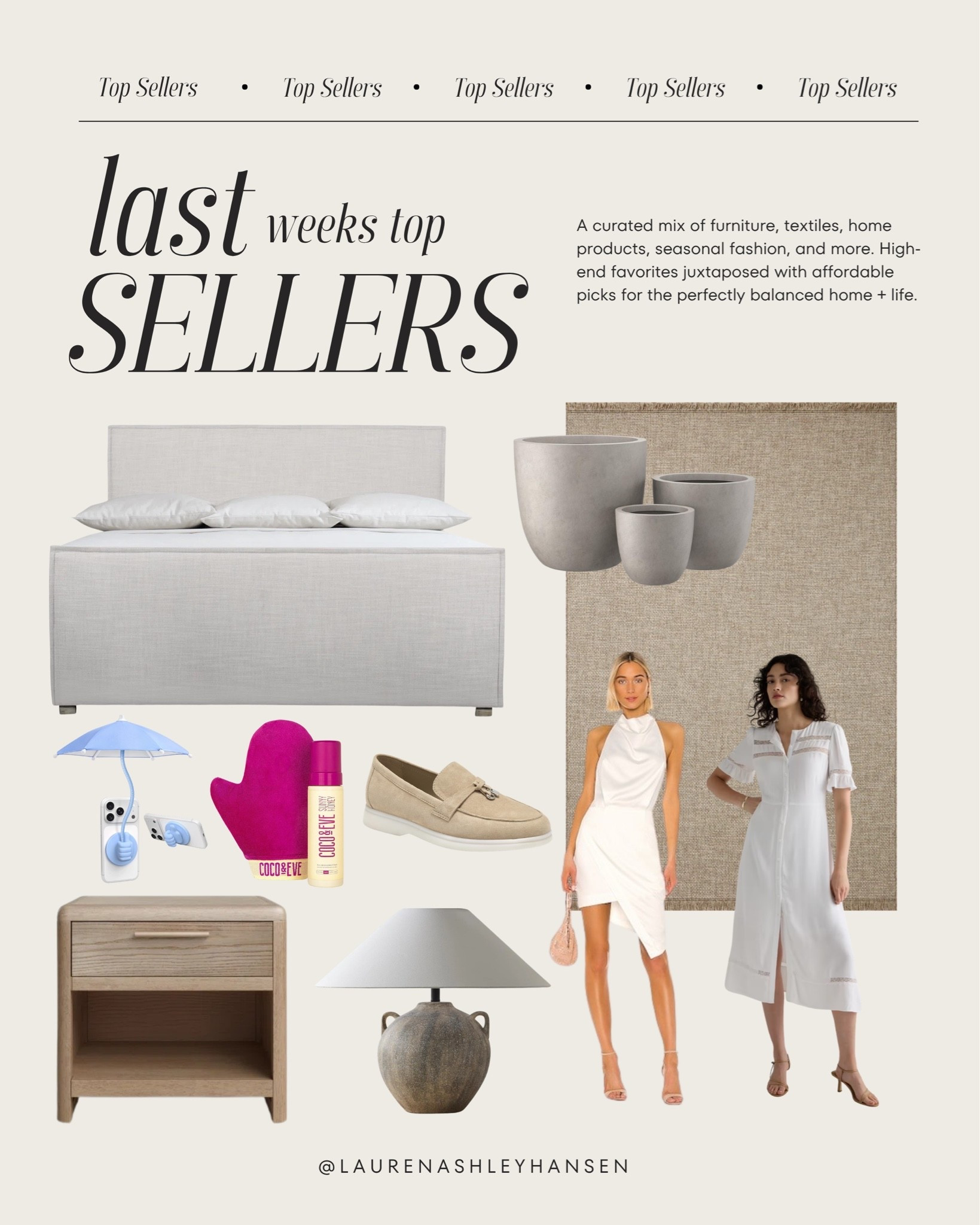 A curated mix of furniture, textiles, home products, seasonal fashion, and more. High-end favorites juxtaposed with affordable picks for the perfectly balanced home + life.

#LTKHome #LTKootd #LTKSeasonal