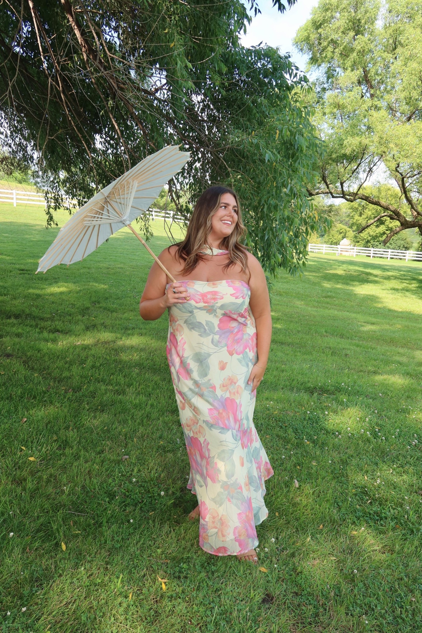 Maxi dress / scarf detail wearing size 18 (I could have done 16) I am also a 44DDD girl & 5’11 , 260lbs 

#LTKPlusSize #LTKStyleTip #LTKSeasonal