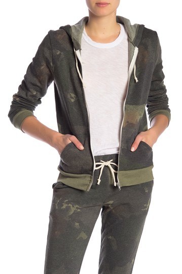 Set in Fleece Camo Zip Hoodie | Nordstrom Rack