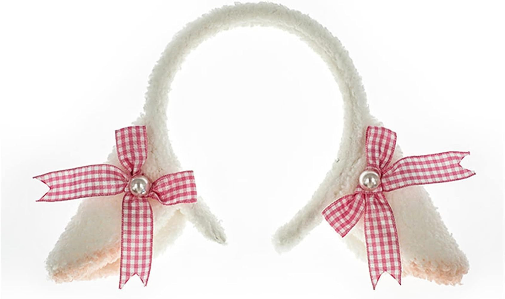 Cute Lamb Ears Hair Band with Bowknot Sheep Headband Fancy Dress Cosplay Costume | Amazon (US)