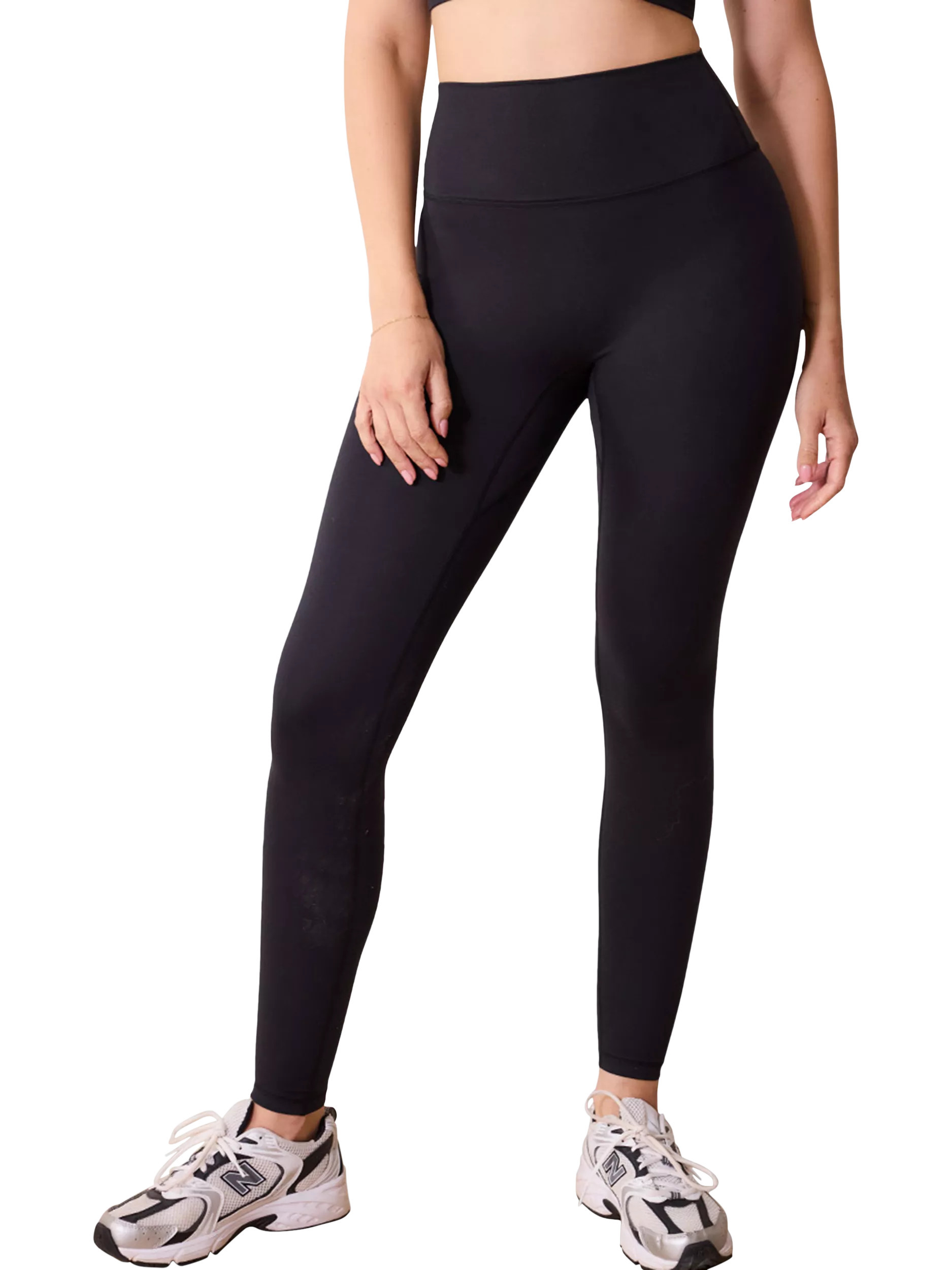 Lovall 24/7 High Waisted Regular Leggings, Black | John Lewis (UK)
