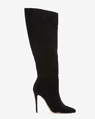 Knee High Asymmetrical Shaft Boots | Express