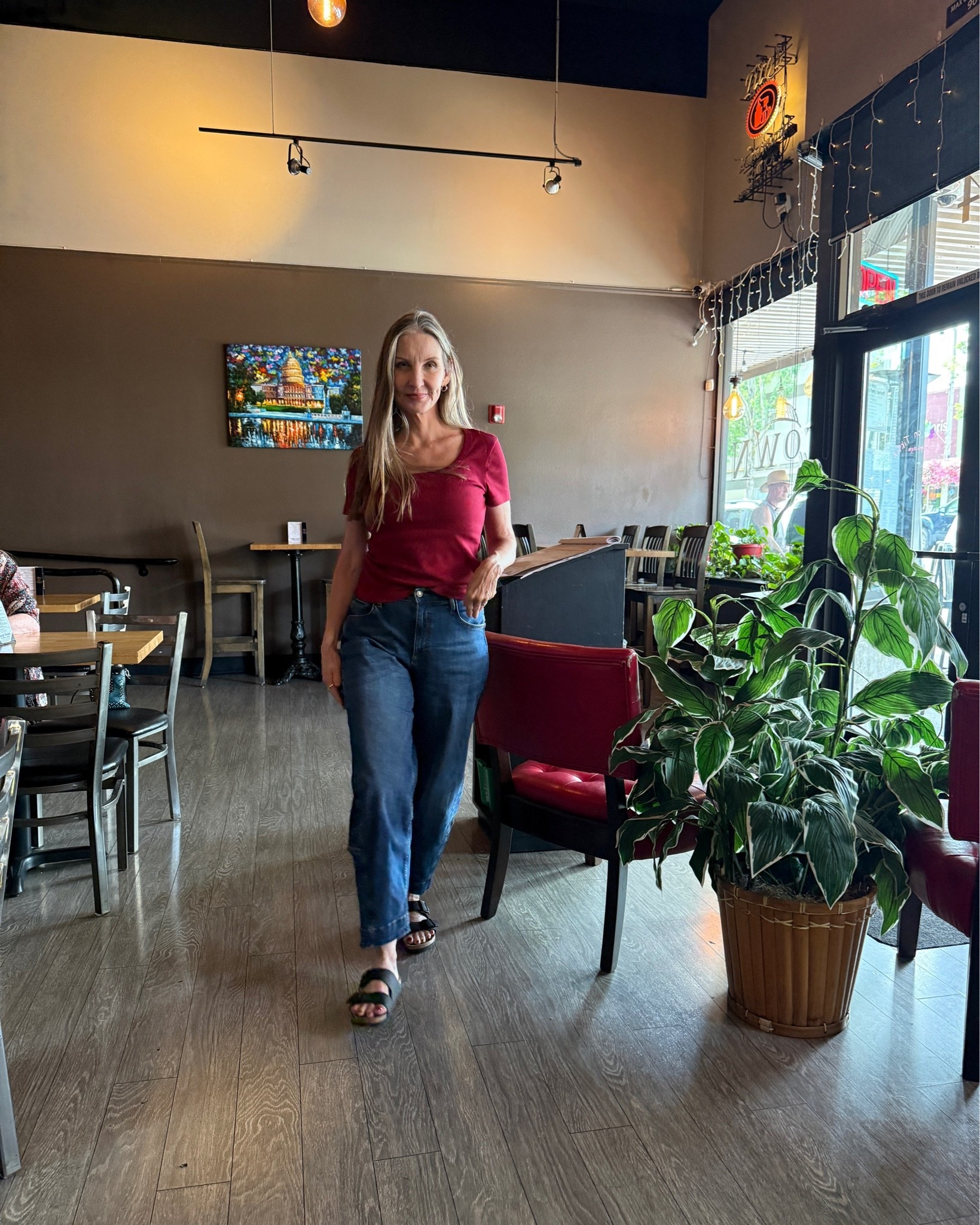 Candid shot, lunch with my hubby. #casualootd #retiredlife #styleover60

#LTKOver40 #LTKSeasonal #LTKdayinmylife